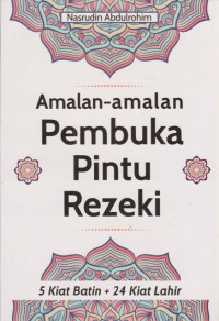 Image of Amalan-amalan Pembuka Pintu Rezeki