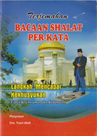Image of Terjemahan Bacaan Shalat Per Kata