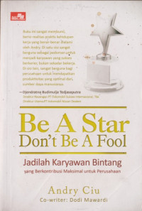 Image of Be A Star Don't Be A Fool