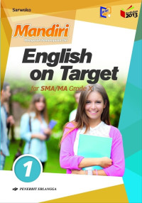 Image of Mandiri English on Target for SMA/MA Grade X