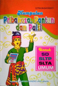Image of Kumpulan Pribahasa Pantun dan Puisi