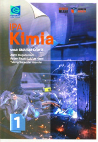Image of IPA Kimia untuk SMA/MA kelas X