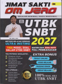 Image of Jimat Sakti Om Jero UTBK SNBT 2026
