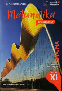 Image of Matematika Tingkat Lanjut Untuk SMA/MA Kelompok Mata Pelajaran Pilihan Kelas XI